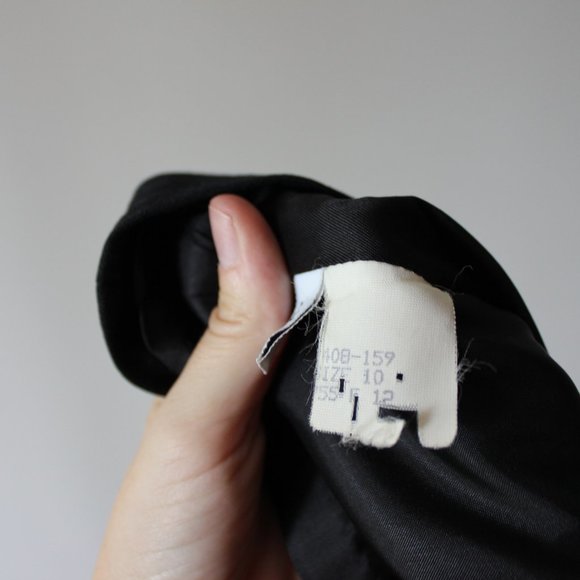 Vintage 70's Pendleton Black Wool Blazer - Picture 7 of 8